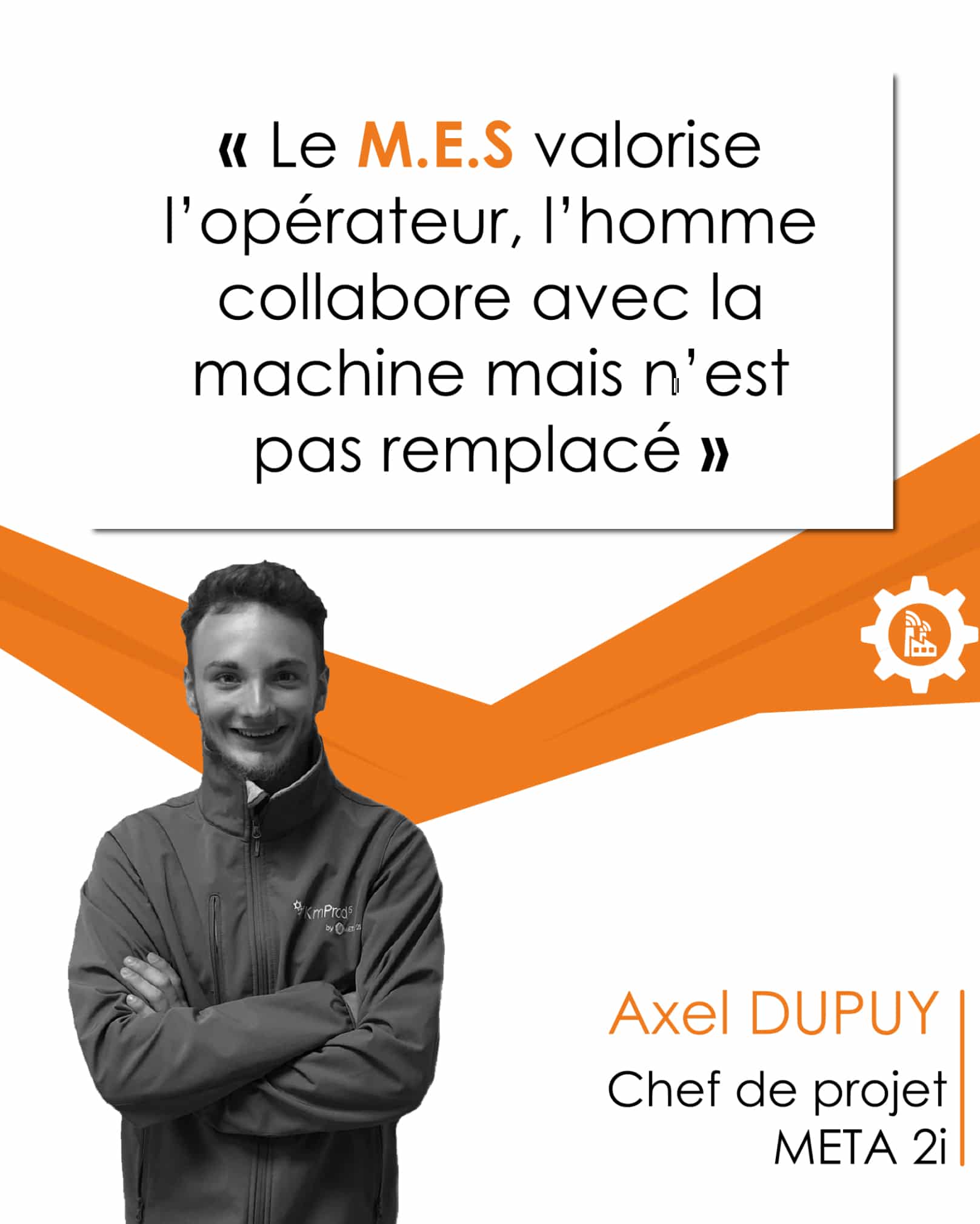 Axel Dupuy Chef de projet META 2i